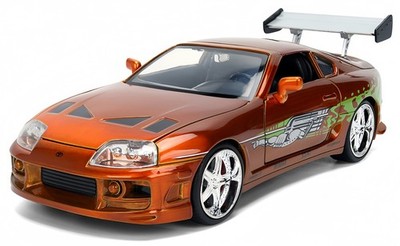 1995 Toyota Supra ダイキャスト ミニカー Japan's Domestic Market 1995 Toyota Supra 1/24 Scale Die-Cast Model