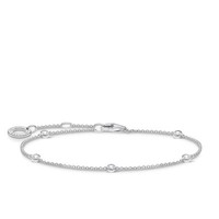 Thomas Sabo A1999-051-14-L19V Armband Damen WeißE Steine Silber