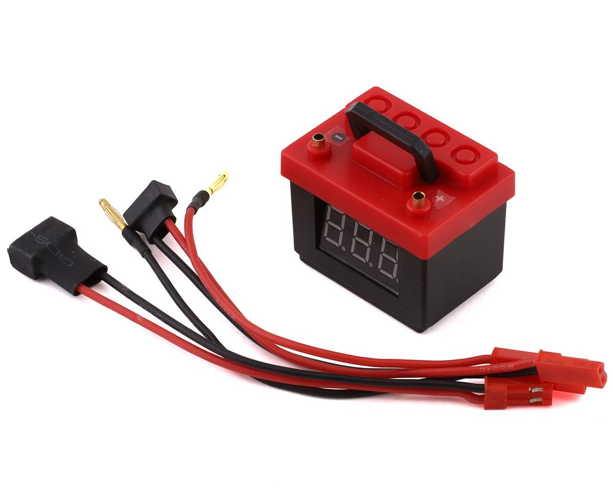 Xtra Speed Scale LiPo Battery Voltage Checker w/Alarm (2S/3S
