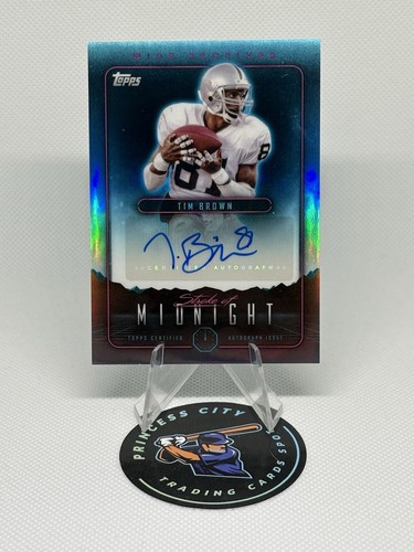 2024 Topps Midnight-Stroke Of Midnight- Tim Brown Auto