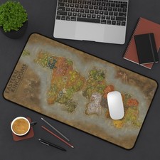 Eastern Kingdoms World Of Warcraft Desk Mat, Mouse Pad, Gaming,