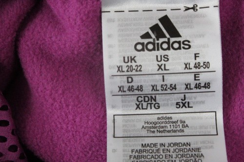 Adidas Damen Loose Fit Gear Up Hoody Sweatshirt XL Flieder Neu mit Etikett - Bild 6 von 11