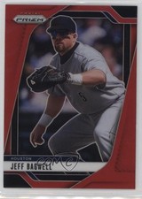 2025 Panini Prizm Red Prizm 64/299 Jeff Bagwell #60 HOF 00jz