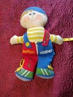 Dapper Dan Fastener Rag Doll, 1983, Playskool Inc. Good Condition — photo 4