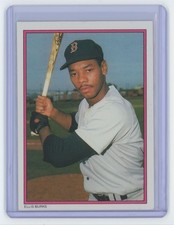 1988 Topps Ellis Burks . Boston Red Sox #50