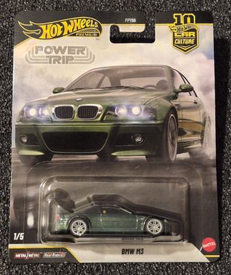 Hot Wheels BMW M3 , Real Riders, 10 Car Culture 1/5, GUMMIREIFEN, ver- gesichert