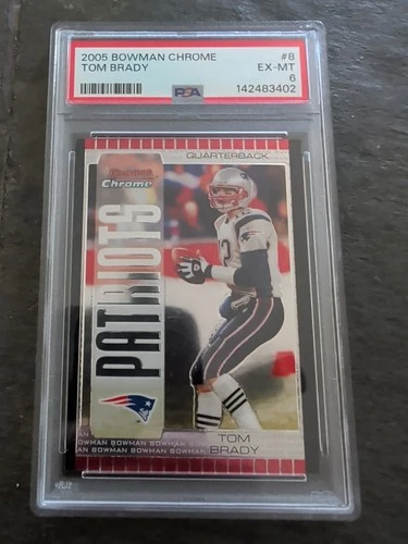 2005 Bowman Chrome - Tom Brady #8