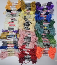 Lot of 68 Needloft Nylon Plastic Canvas Yarn Skeins Craft Cord 10 YD Spools