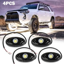 4Pods White LED Rock Lights Underbody Wheel f...