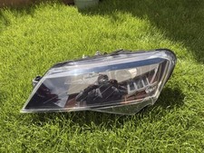 GENUINE SKODA SUPERB MK3 LED XENON Headlight FRONT LEFT PASSENGER 2015-2019