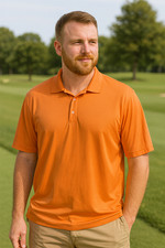 Nike Golf Dri-Fit Polo Shirt Men  s Size L Moisture-Wicking Performance Athletic