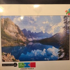 1000 Piece Jigsaw Puzzle Nature Mountains 14 Years Brand New Clouds Water