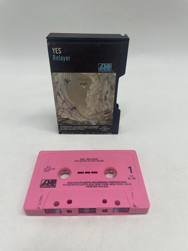 Relayer by YES Cassette Tape (ATL CS 18122 0797) w/ Slip Cover Vintage - Picture 1 of 9
