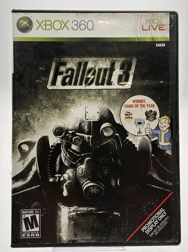 Fallout 3 - Game of the Year Edition (Microsoft Xbox 360, 2009) No manual