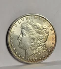 1887 Morgan Silver Dollar AU