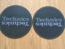 Technics SL-1200 Slipmats Pair DJ Turntable MK2 MK3 MK4 MK5 MK6