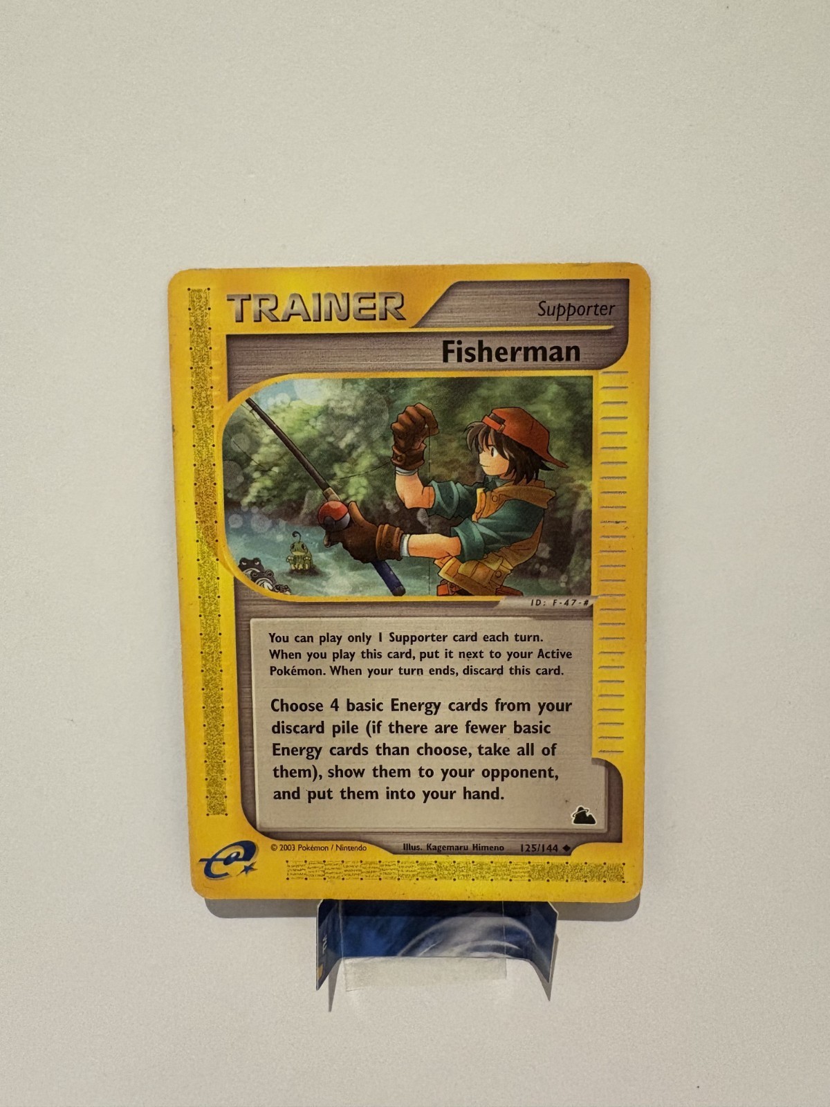 Pokemon Card - Fisherman Skyridge 125/144 LP