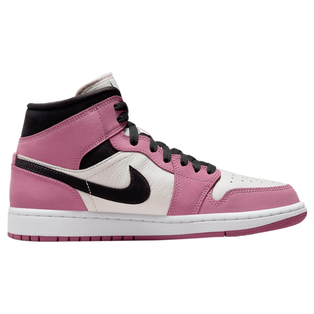 新品25cm／WMNS Air Jordan 1 Mid \"Berry Pink 新品25cm】Nike WMNS Air Jordan 1 Mid 