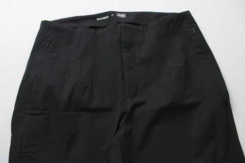 Old Navy Women's Extra High-Waisted Pixie Skinny Pants EH6 Black Size 14 NWT - Picture 2 of 4