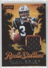 2019 Panini Playoff Rookie Stallions Will Grier #RS-9 11xt