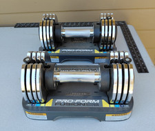 PRO FORM FUSION SPACE SAVER 25 LB WEIGHT BARB...