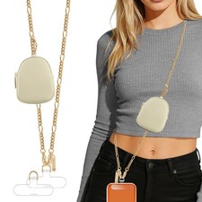 Phone Crossbody Strap With Wallet 47.24in Phone Chain Clip And Go strap With ...