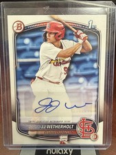 2025 Bowman - Paper Prospect Retail Autographs JJ Wetherholt #BPA-JW (AU, RC)