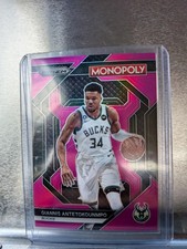  2023-24 Panini Prizm Monopoly Giannis Antetokounmpo #PS5 Pink Prizm /149 Bucks