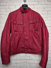 Belstaff Racemaster 1981 Red wax jacket Medium UK 38 Us 38 Ita/eu 48 NEW
