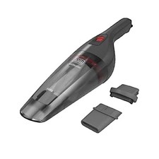 Black & Decker NVB12AVA-XJ Handstaubsauger 9 AW 370 ml Grau Rot