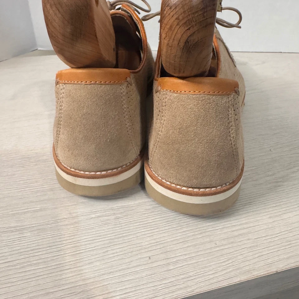 Zapatos de vestir Oxford Johnston & Murphy de cuero gamuza perforada para hombre talla 10,5 M Foto 3 de 4