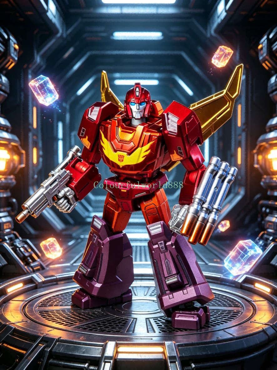 Blokees Transformers Galaxy Ver10th Rare Hidden Rodimus Prime Model Kits Figures