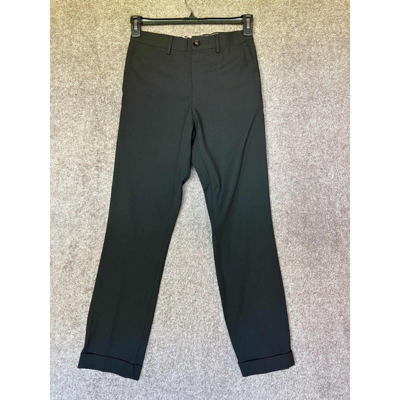 Murano Evan Fit Men's Black Dress Pants Size 28x30 Ultimate Modern Comfort