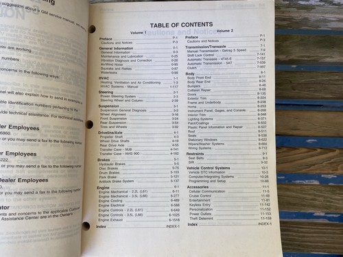 2006 Saturn Vue Z SUV Service Manual Book Vol 2/2 GM Technical Info SV32006SM-2 - Picture 4 of 8