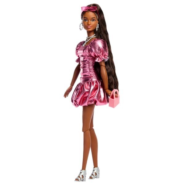 Barbie Deluxe Style Wave 2 Fashion Doll #6 Metallic Glam Outfit 2025 BRAND NEW 