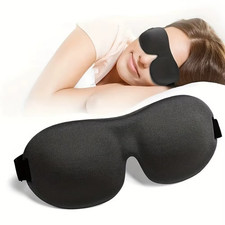3D Memory Foam Sleep Mask Soft Light Blocking Eye Mask for Travel