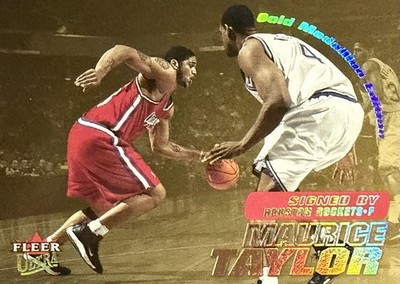 2000-01 Fleer Ultra Gold MAURICE TAYLOR Los Angeles Clippers
