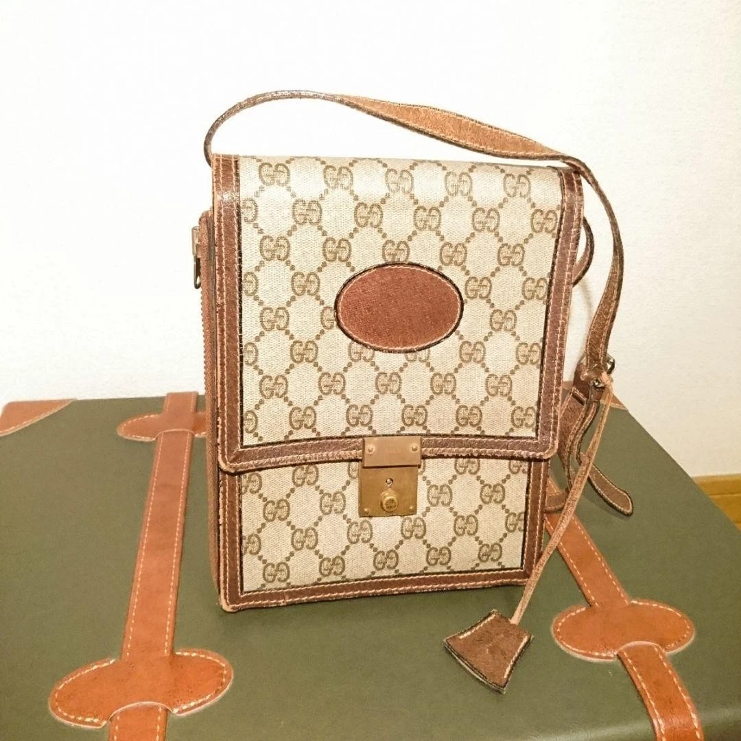 �️, ancien sac à bandoulière gucci #PG8KSQ