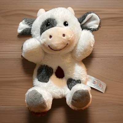 Spark Create Imagine 8  Plush Cow Rattle Crinkle Ears Sensory Toy Unisex Walmart