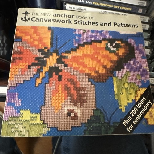 The New Anchor Book of Canvaswork Stitches and Patterns Look At Pics - Picture 1 of 2