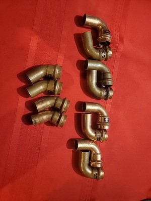 3/4  Pro Press Fittings Viega Street 90 s + 45's  Lot Of 12- See Pics & Desc