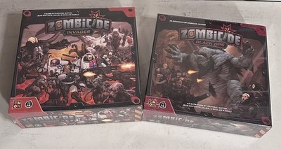 SEALED Zombicide Invader Kickstarter: Dark Side, Black Ops, Survivors, + Extras