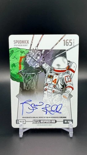 2025 Bo Jackson Battle Arena SPUDNICK Spud Webb 165 Steel Autograph BFA-159