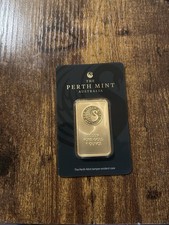 Perth Mint 1 oz Gold Bar 99.99% Pure, Sealed Assay Certificate 4513.00 per troy oz