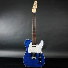 Fender FSR MIJ Traditional 60s Custom Telecaster Quilted Maple Translucent Blue