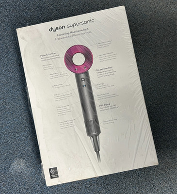 New Dyson Supersonic Origin Hair Dryer | Iron/Fuchsia Sealed