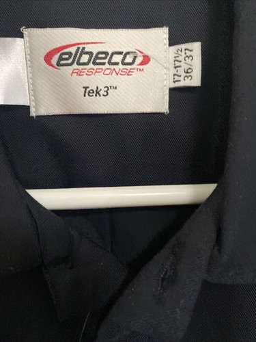 Elbeco Tek3 LS Shirt Midnight Navy 17-17.5 G924-17.5-37 Security/Tactical - Picture 3 of 9