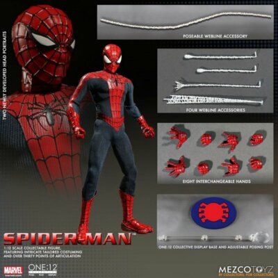 MEZCO ONE 12 コレクティブ スパイダーマン1/12 One:12 Collective CLASSIC SPIDER-MAN action figure~Mezco Toys~NISB