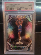 2019-20 Panini Prizm - Fireworks Fast Break #27 RJ Barrett