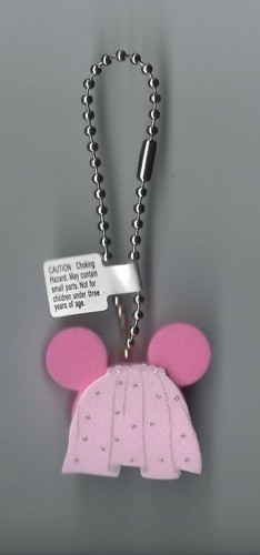 NUOVO PORTACHIAVI CAPPELLO ORECCHIE IN SCHIUMA WALT DISNEY PRINCESS - Foto 2 di 2